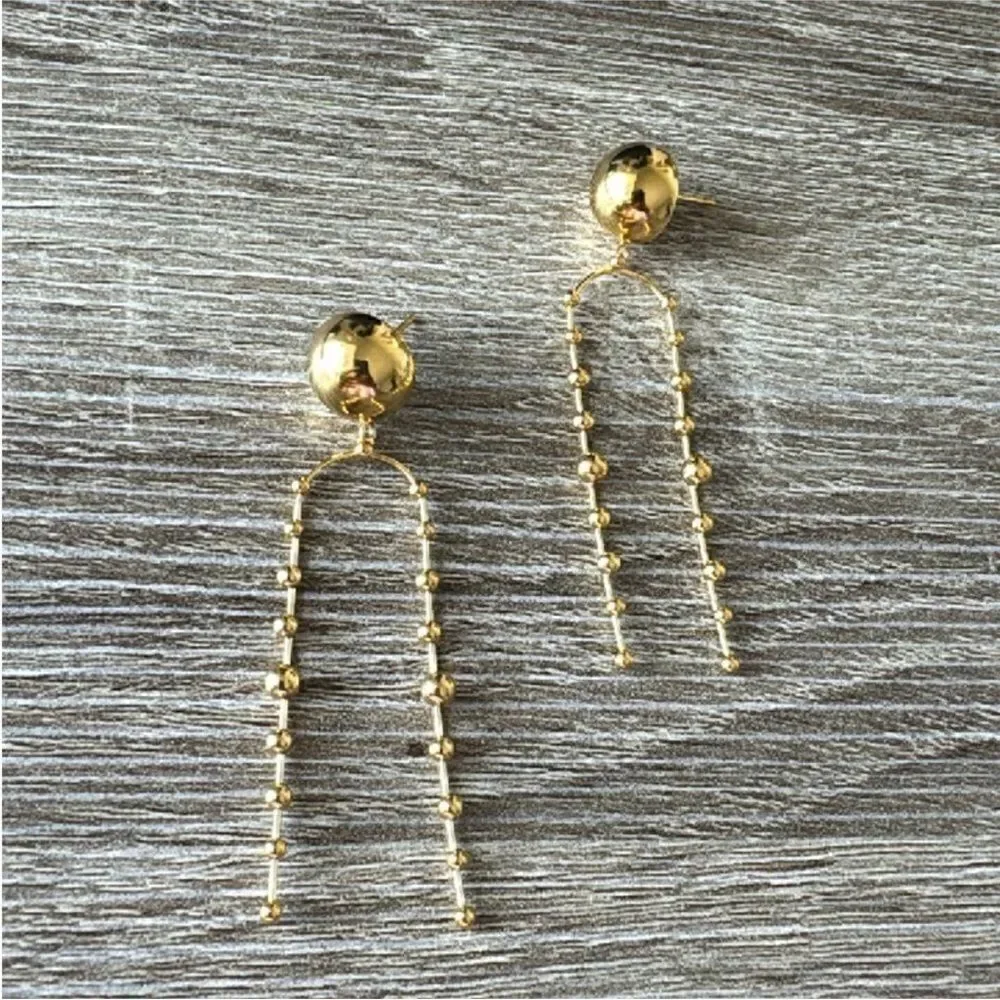 Bohemian drop earrings N383